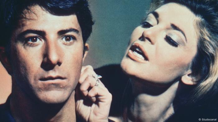Dustin Hoffman und Anne Bancroft im Film Die Reifeprüfung (Studiocanal)