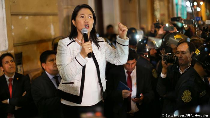 Peru Keiko Fujimori, Oppositionspartei Fuerza Popular (Getty Images/AFP/L. Gonzales)