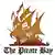 The Pirate Bay logo, showing a pirate ship