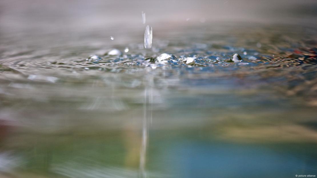Imagen de gotas de agua. Imagen de gotas de agua.