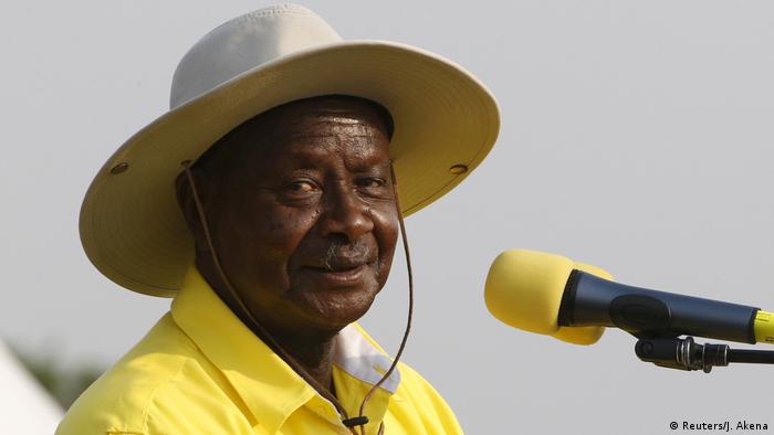 Uganda Präsident Yoweri Museveni