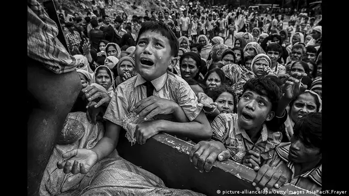 UNICEF Foto des Jahres 2017 - 3. Preis (picture-alliance/dpa/Getty Images AsiaPac/K.Frayer)