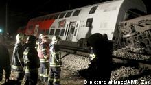 تصویر: دو حادثه قطار در یک روز در اروپا 