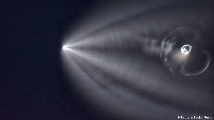 USA - Raketenstart der Space X Falcon 9