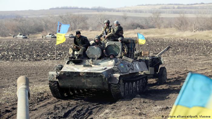 Ukrainian tanks