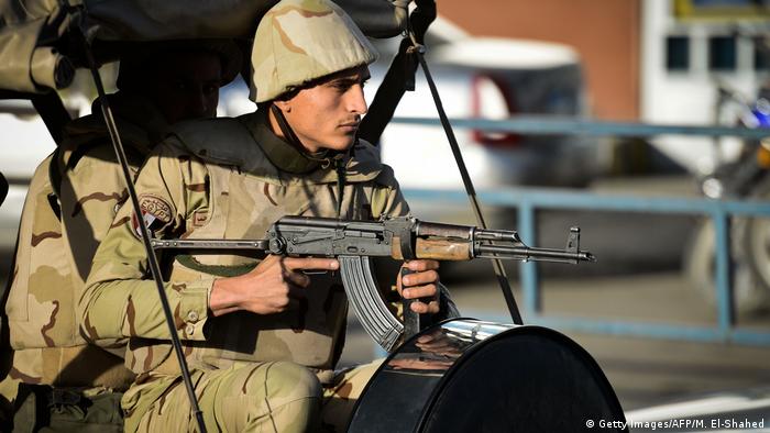 Єгипетські військові на Сінайському півострові