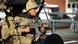 Egyptian soldier has finger on trigger as he patrols North Sinai Egyptian soldier has finger on trigger as he patrols North Sinai