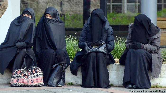 Mujeres salafistas en Pforzheim (Baden-Württemberg)