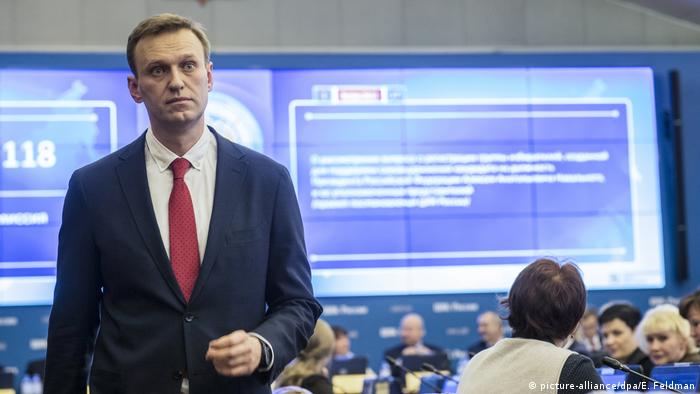 Alexei Navalny in Moscow