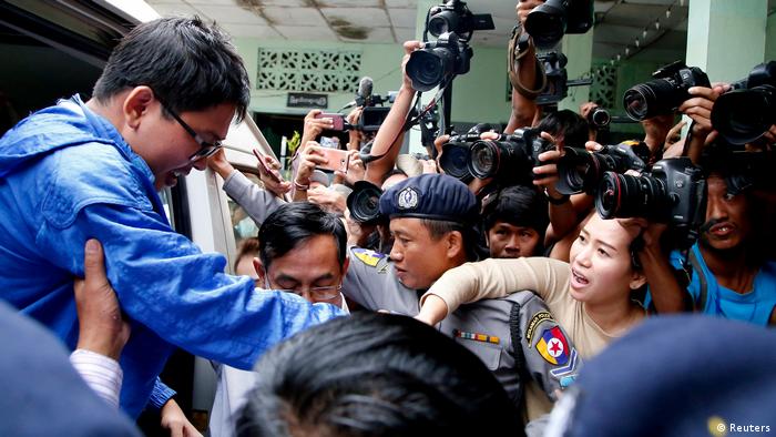 Myanmar Prozess Reuters-Journalist Wa Lone in Yangon
