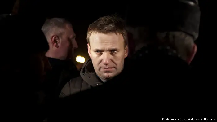 Russland Moskau Nawalny