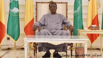 Tschad Präsident Idriss Déby Itno