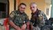 Marcos poses with a fellow fighter in ranks of the YBS in Sinjar Marcos poses with a fellow fighter in ranks of the YBS in Sinjar
