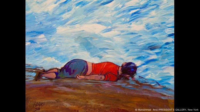 Ausstellung: ART from Guantánamo, Ansi, Alan Kurdi