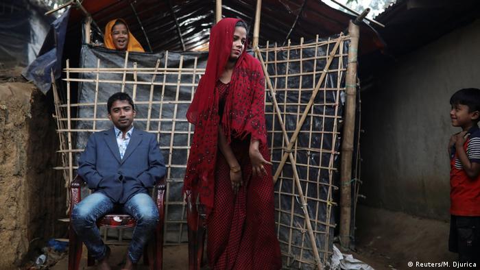 Rohingya-Hochzeit im Flüchtlingscamp (Reuters/M. Djurica)