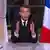 Paris Neujahransprache von Emmanuel Macron