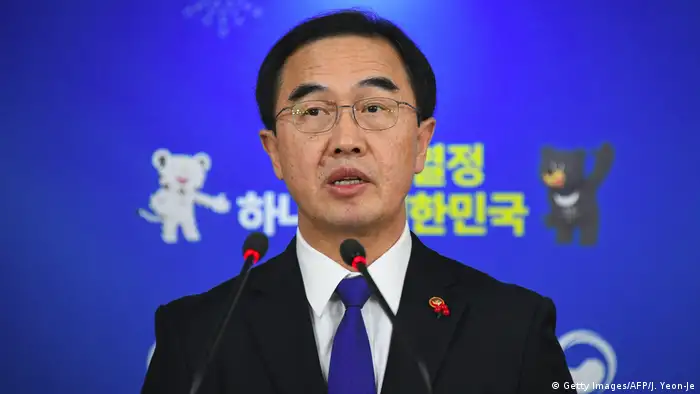 Südkorea Cho Myong Gyon, Vereinigungsminister