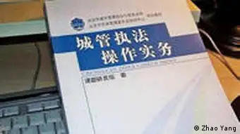 Chengguans Handbuch sorgt in China für Empörung