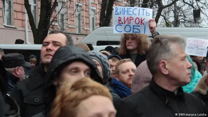 Ukraine protest over murder of Iryna Nozdrovska
