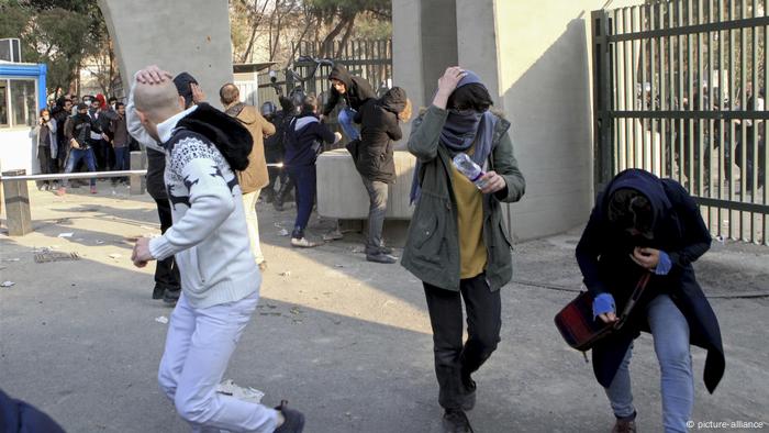 Iran, Teheran, Protest