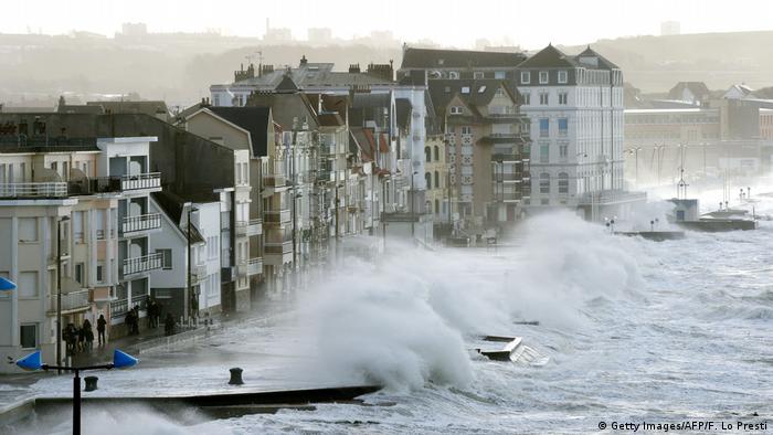 Storm Eleanor in France