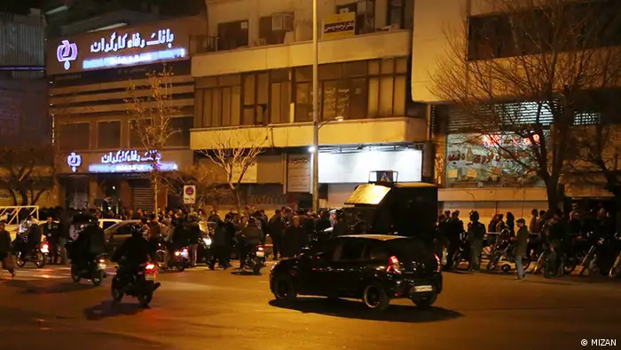 Iran Protest Sicherheitskräfte