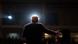 Costas de Donald Trump, diante de plateia Costas de Donald Trump, diante de plateia