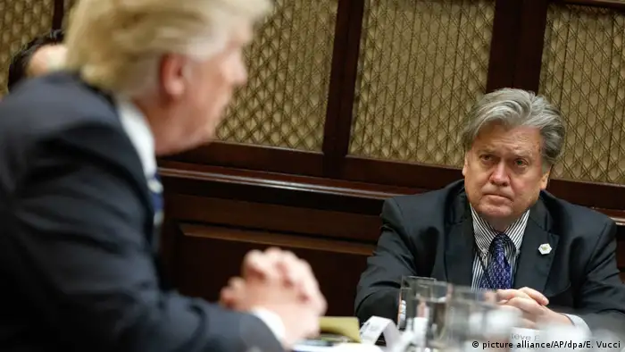 Donald Trump y Steve Bannon