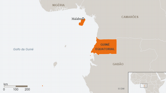 Guiné Equatorial e Camarões separados por um muro