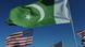 Flagge Pakistan und USA Flagge Pakistan und USA