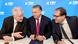 CSU party leader Horst Seehofer with Hungarian Prime Minister Viktor Orban and Bavarian CSU faction leader Alexander Dobrindt at the CSU party conference in Kloster Seeon, Germany CSU party leader Horst Seehofer with Hungarian Prime Minister Viktor Orban and Bavarian CSU faction leader Alexander Dobrindt at the CSU party conference in Kloster Seeon, Germany