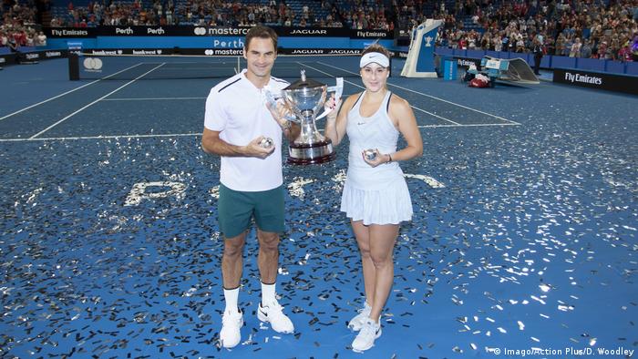 Roger Federer And Belinda Bencic Earn Switzerland Hopman Cup Win Sports German Football And Major International Sports News Dw 06 01 2018