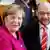 Deutschland Sondierungsgespräche in Berlin Merkel und Schulz