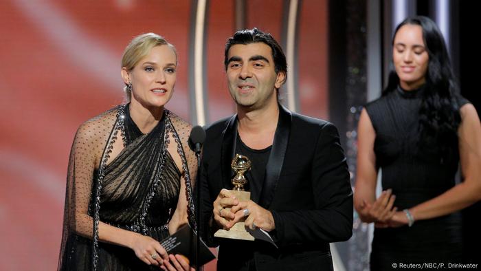 USA Golden Globes 2018 | Diane Kruger und Fatih Akin (Reuters/NBC/P. Drinkwater)