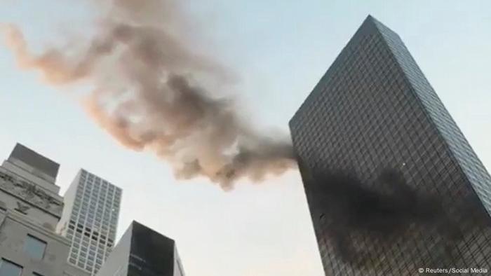Feuer im Trump Tower (Reuters/Social Media)