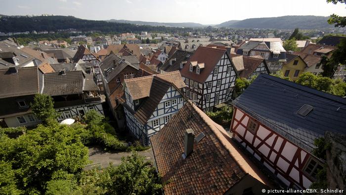 Übersicht der Fachwerkhäuser in Marburg