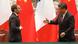 French President Emmanuel Macron and his Chinese counterpart Xi Jinping French President Emmanuel Macron and his Chinese counterpart Xi Jinping
