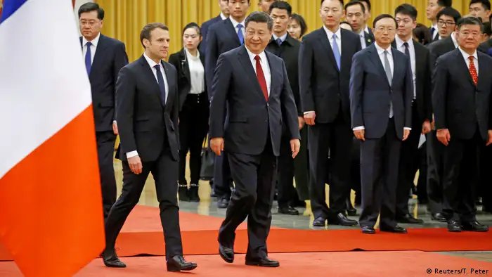 China Staatsbesuch Emmanuel Macron, Präsident Frankreich | Xi Jinping
