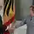 Frank-Walter Steinmeier und Angela Merkel Schloss Bellevue