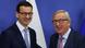 Mateusz Morawiecki i Jean-Claude Juncker w Brukseli, 9.01.2018 Mateusz Morawiecki i Jean-Claude Juncker w Brukseli, 9.01.2018