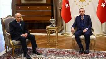 Cumhurbaşkanı Erdoğan ile MHP Lideri Devlet Bahçeli