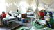 Des femmes assises sur des lits dans un hôpital à Goma Des femmes assises sur des lits dans un hôpital à Goma