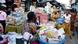 A market in Abidjan where women sell drugs and hygiene products A market in Abidjan where women sell drugs and hygiene products