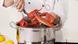 Lobster about to be boiled alive Lobster about to be boiled alive