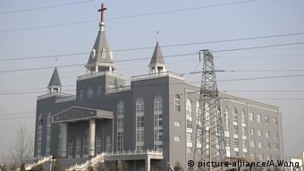 Abriss einer Kirche in China