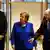 Deutschland PK Sondierungsgespräche in Berlin Merkel Seehofer und Schulz