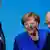 Deutschland PK Sondierungsgespräche in Berlin Merkel Seehofer und Schulz