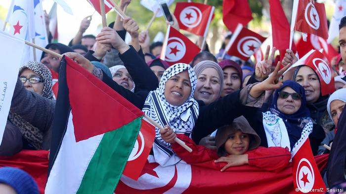 Tunesien Demonstration 7. Jahrestag Sturz Zine el-Abidine Ben Ali (Reuters/Z. Souissi)