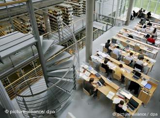 La nueva biblioteca de Baja Sajonia y la Universidad de Göttingen.