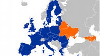 Karte mit den Ländern der EU-Ostpartnerschaft
